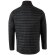 Chaqueta acolchada raijin con tejido elástico en contraste Negro detalle 14