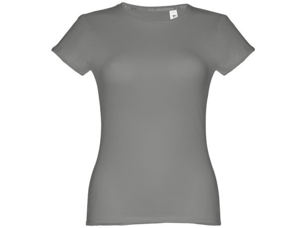 Camisetas manga corta corte entallado de algodón 150 g/m2 Thc Sofia Gris detalle 60