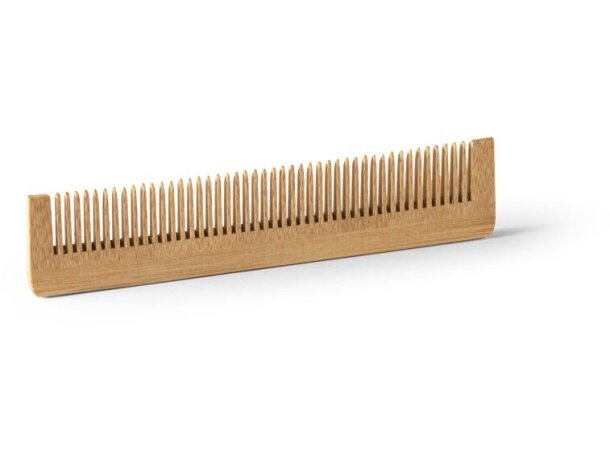 Peine de bambú enos para el cuidado natural del cabello Natural detalle 5