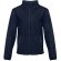 Chaqueta polar Helsinki con cremallera y bolsillos Azul marino detalle 2