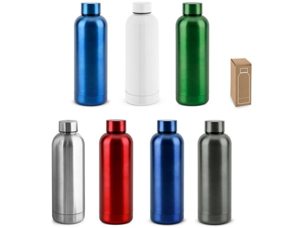 Botella odin mettalic acero inoxidable reciclado 550 ml detalle 1