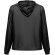 Cortavientos thc dubliners unisex nailon reciclado con capucha Negro detalle 18