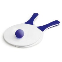 Palas de playa con mango de colores azul personalizado