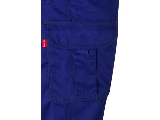 Pantalón lugh multibolsillos elástico con bolsillos de fuelle Azul royal detalle 20