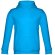 Sudadera Phoenix Kids con capucha para niños, algodón y poliéster Azul aqua detalle 7