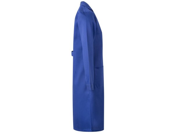 Bata laboral VL Rama de manga larga con cinturón trasero Azul royal detalle 6