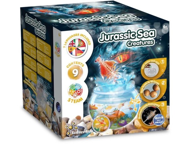 Jurassic Pets Kit I juego educativo infantil ecosistema acuático Multicolor detalle 7