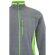 Chaqueta polar bicolor Geras con cinco bolsillos y cremallera Gris/Verde detalle 5