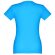 Camisetas mujer punto jersey algodón 190 g/m2 Thc Ankara Women Azul aqua detalle 9
