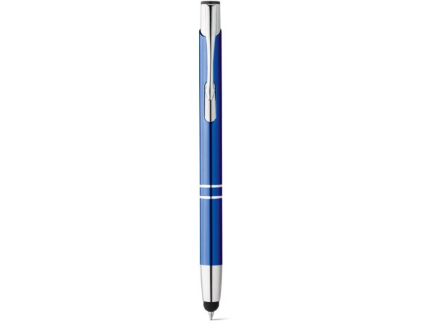 Bolígrafo Beta Touch de aluminio Azul royal detalle 4
