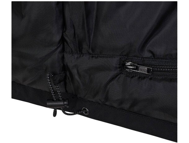 Chaqueta acolchada VL Nyx reciclada repelente al agua unisex Negro detalle 27