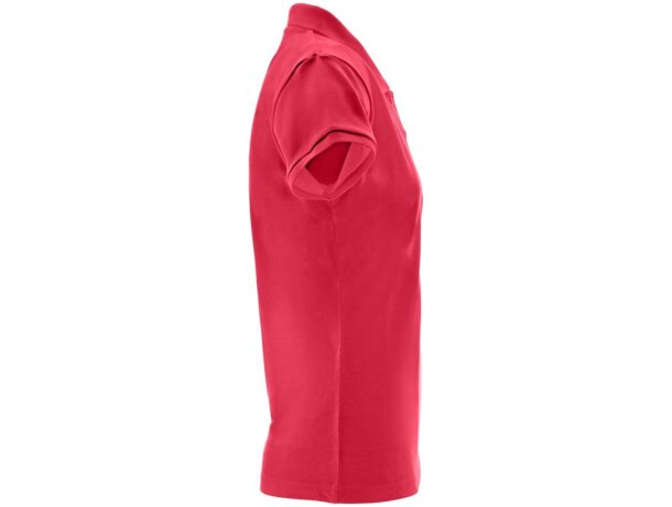 Polo Berlin Women piqué algodón corte cinturón para mujer Rojo detalle 17