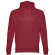 Sudadera unisex con capucha phoenix en algodón y poliéster Burdeos