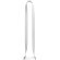 Set lanyard Bolton con portavasos de silicona sublimado Blanco