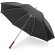 Paraguas de golf sencillo mango de madera negro