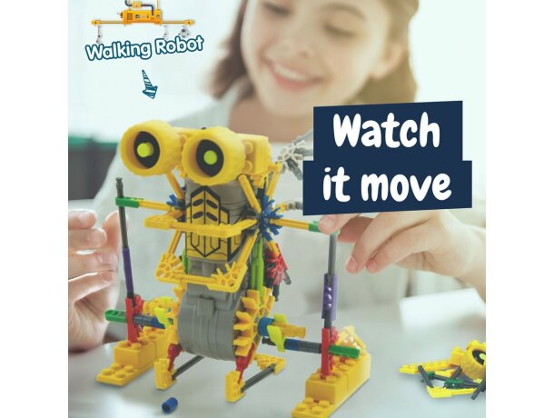 Robot educativo Betabot con rompecabezas de ensamblaje 100 piezas Multicolor detalle 6