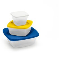 Set de 3 fiambreras herméticas barato multicolor Set de 3 fiambreras herméticas barato multicolor