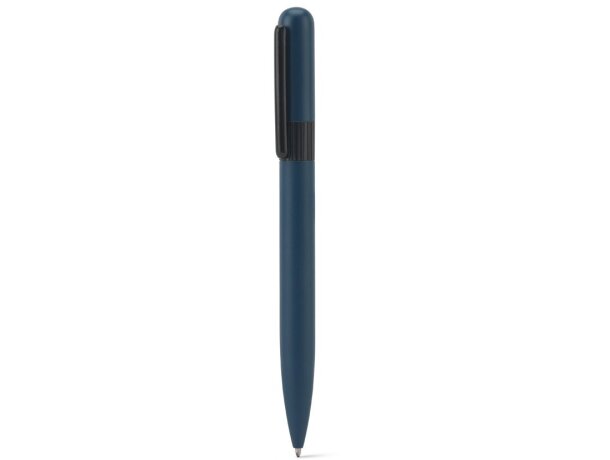 Bolígrafo elsie round metal reciclado 60% con clip metálico Azul detalle 9
