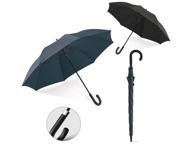 Paraguas Albert con varillas de fibra de cristal para empresas