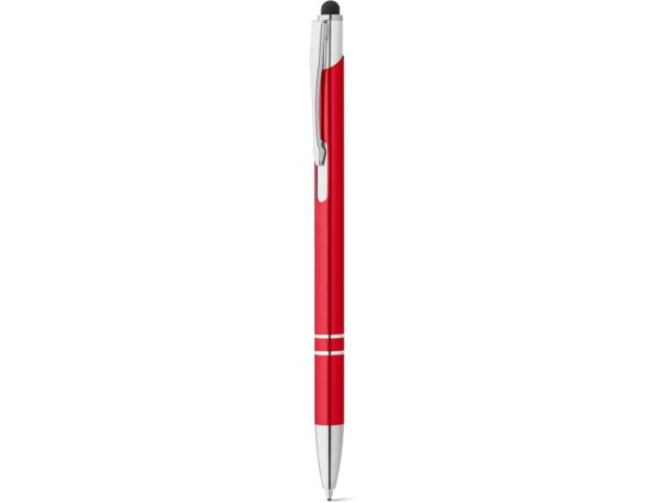 Bolígrafo de aluminio GALBA. Rojo detalle 8