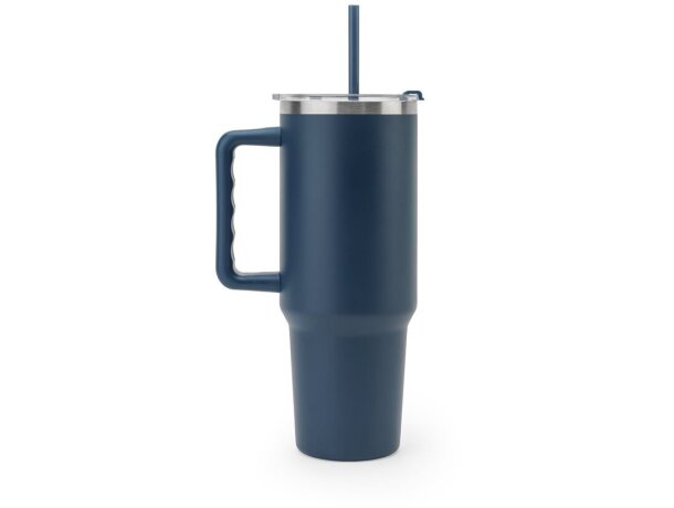 Vaso térmico Joyner XL de acero inoxidable reciclado 1300 ml Azul marino detalle 4