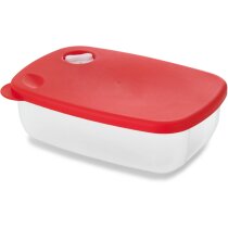 Taper para microondas personalizado rojo Taper para microondas personalizado rojo