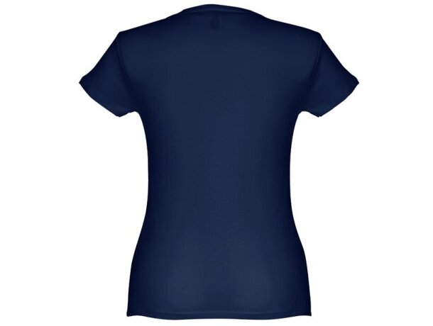 Camisetas manga corta corte entallado de algodón 150 g/m2 Thc Sofia Azul detalle 78