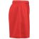 Pantalón corto deportivo infantil Match Kids poliéster reciclado Rojo detalle 9