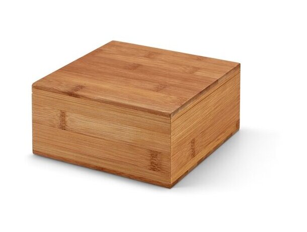 Caja Arnica de madera para infisiones natural