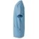 Túnica manga corta Flora microfibra repelente a líquidos Azul pastel detalle 11