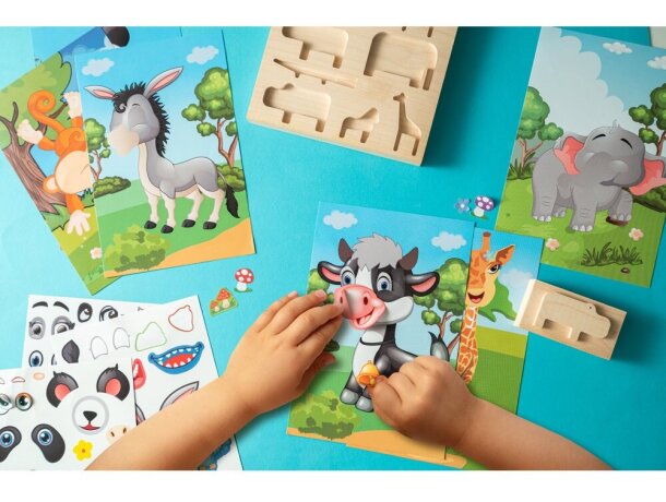 Juego Madagascar de pegatinas