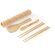 Set Morimoto bambú natural tapete palillos sushi