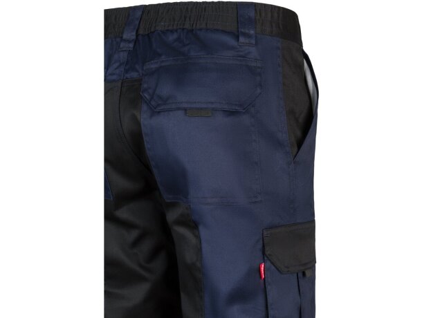 Pantalón sarga multibolsillos bicolor njord slim fit Azul detalle 20
