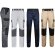 Pantalón sarga multibolsillos bicolor njord slim fit detalle 1