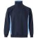 Sudadera de rizo bicolor Svarog cuello alto media cremallera Azul marino/Azul claro