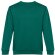 Sudadera Delta unisex de algodón y poliéster con interior cardado Verde oscuro detalle 22