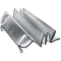 Parasol de coche forrado con hoja de aluminio