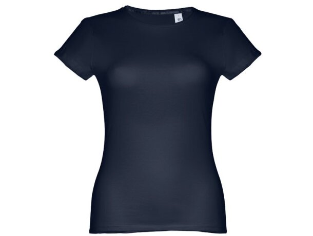 Camisetas manga corta corte entallado de algodón 150 g/m2 Thc Sofia Azul marino detalle 36