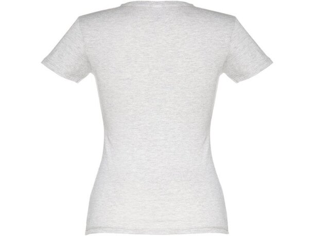 Camisetas manga corta corte entallado de algodón 150 g/m2 Thc Sofia Blanco matizado detalle 3