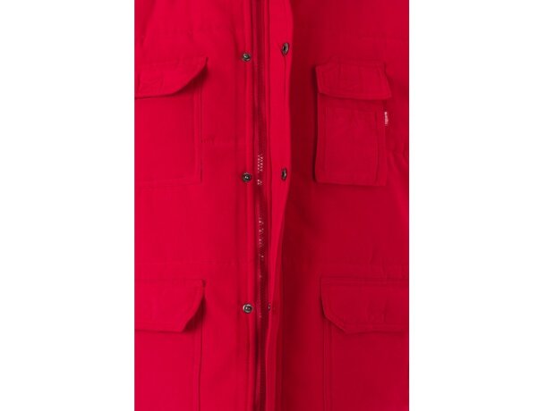 Chaleco acolchado multibolsillos Vl Mefitis poliéster 220 g/m² Rojo detalle 29