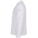 Chaqueta de cocina Agni unisex tejido COOLMAX transpirable Blanco detalle 3