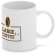 Taza Curcum de cerámica mug básica merchandising blanco