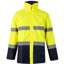 Parka bicolor alta visibilidad Themis reflectante
