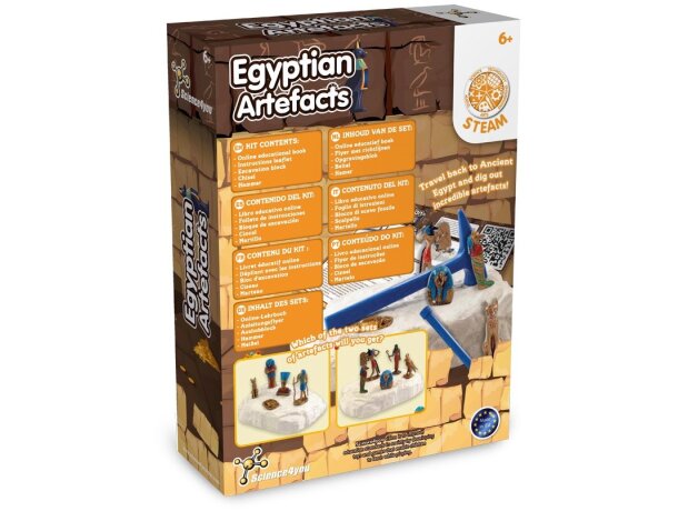 Ancient Egypt Excavation Kit I para niños Science4You Multicolor detalle 2
