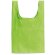 Bolsa Plaka Plegable tipo camiseta con logo verde claro