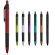 Bolígrafo personalizado metalizado con grip en varios colores