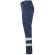 Pantalón multibolsillos vl dionysus bicolor reflectante Azul marino detalle 3