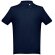 Polo Adam de algodón piqué cardado con cuello canalé Azul detalle 85