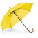 Paraguas mango de madera amarillo
