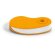 Goma de borrar con funda naranja